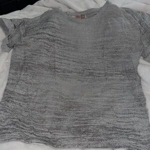 Gray Short Sleeve T-Shirt. Forever 21. Large